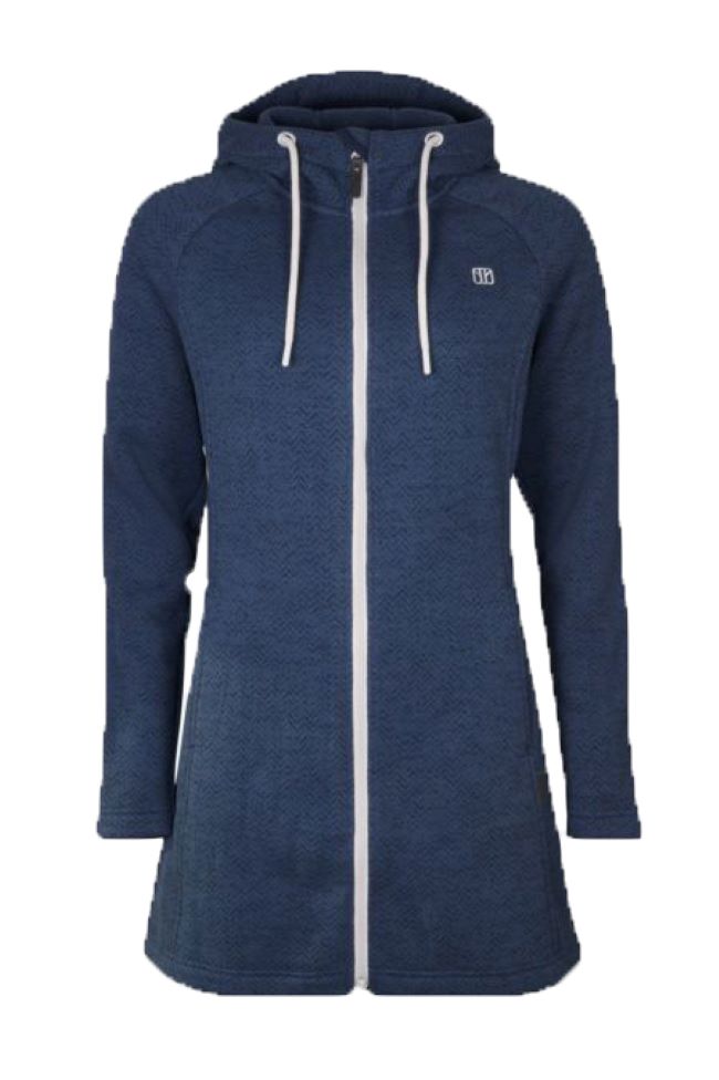 ELKLINE DURCHGEWÄRMT Damen Fleecejacke mit Kapuze