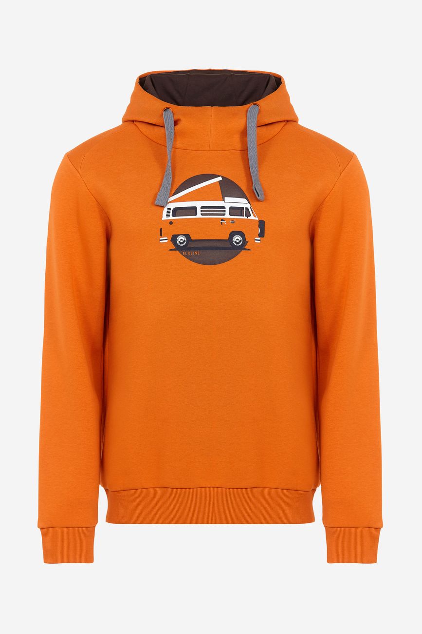 ELKLINE TEAM PLAYER Herren Hoodie VW Bulli T3 Camper