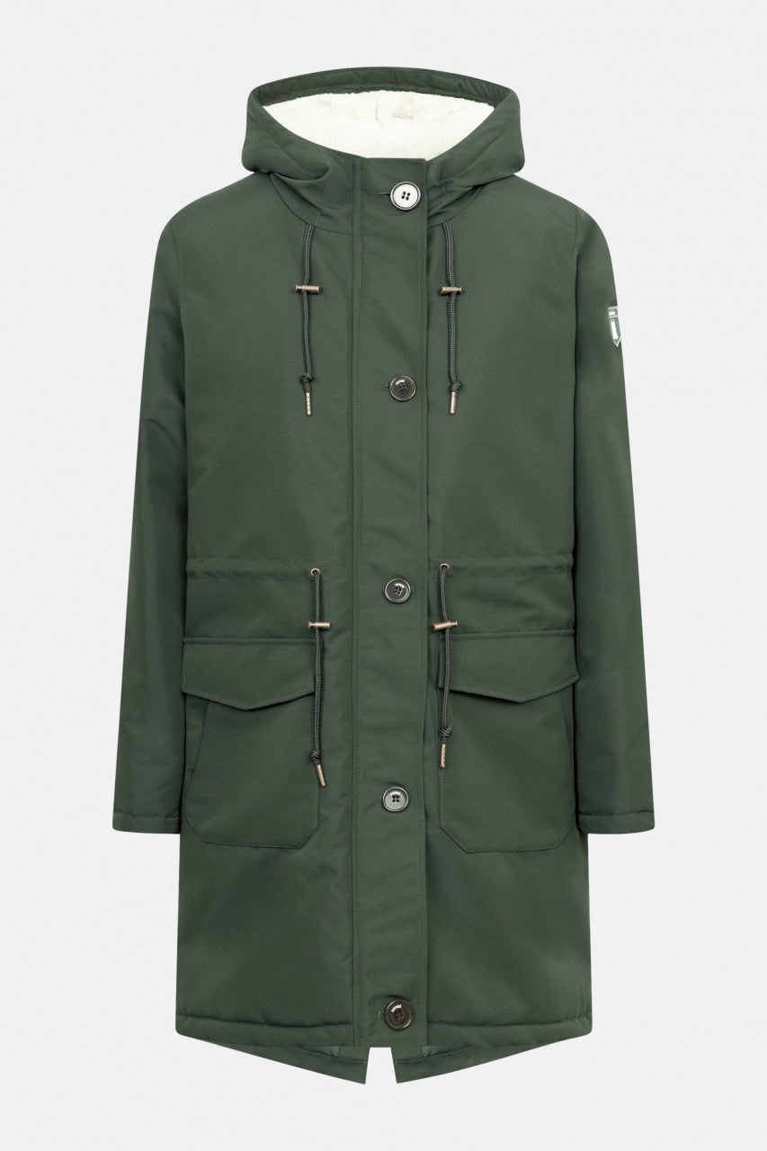 DERBE HAMBURG W-01-XX-FRIESE FESTHOLM Damen gefütterter Wintermantel