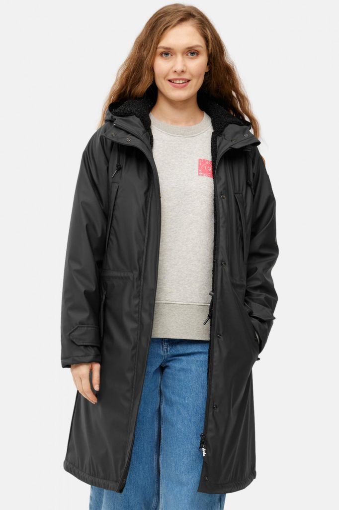 DERBE HAMBURG W-01-PU-FRIESE_TIDAHOLM_GLITTER Damen Regenjacke