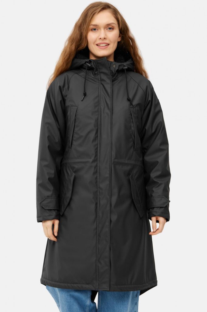 DERBE HAMBURG W-01-PU-FRIESE_TIDAHOLM_GLITTER Damen Regenjacke