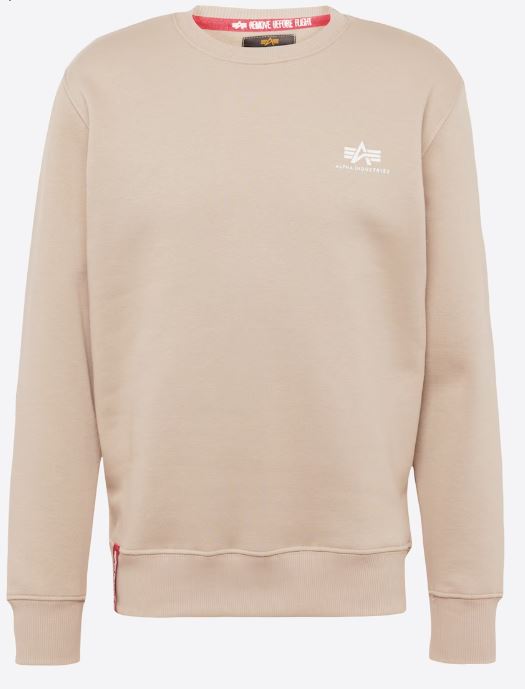 ALPHA INDUSTRIES BASIC SWEATER SMALL LOGO Herren Sweater