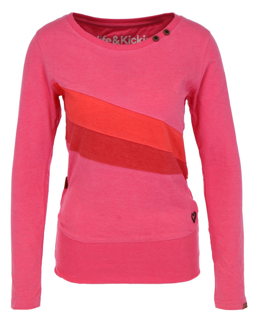 ALIFE AND KICKIN CLEA AK LONG LONGSLEEVE Damen Langarmshirt - ALIFE AND KICKIN - SAGATOO - 4064068217011