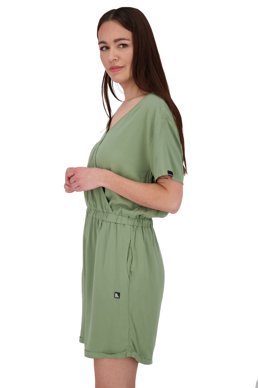 ALIFE AND KICKIN HELLA AK A JUMPSUIT Damen V-Ausschnitt - ALIFE AND KICKIN - SAGATOO - 4064068197450