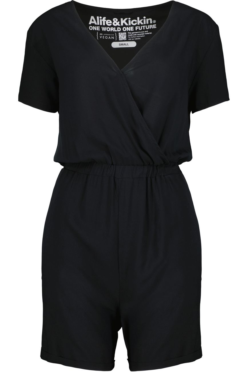 ALIFE AND KICKIN HELLA AK A JUMPSUIT Damen V-Ausschnitt - ALIFE AND KICKIN - SAGATOO - 4064068197450