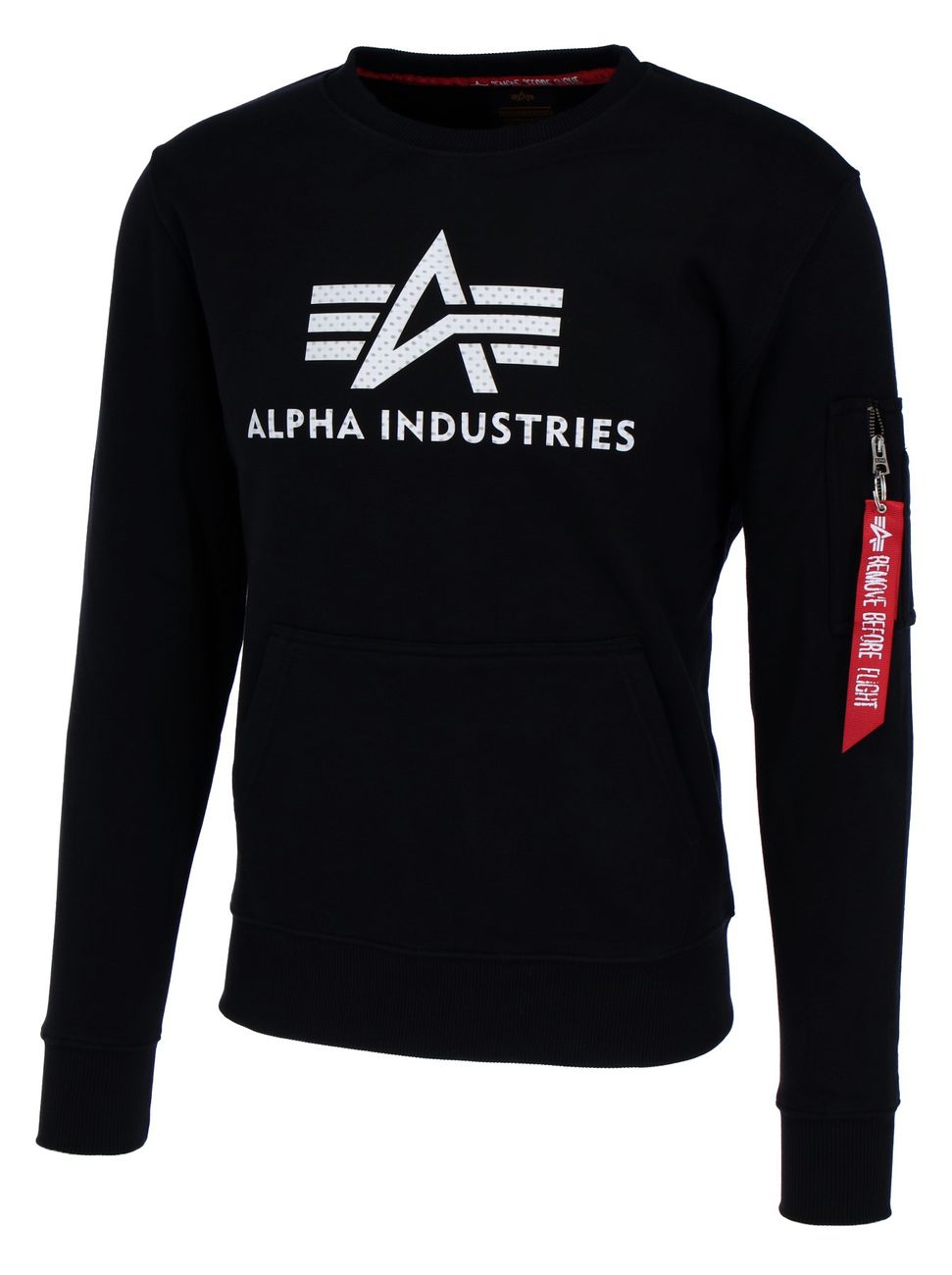 ALPHA INDUSTRIES 3D LOGO SWEATER Herren Sweatshirt - Alpha Industries - SAGATOO - 4059146350711