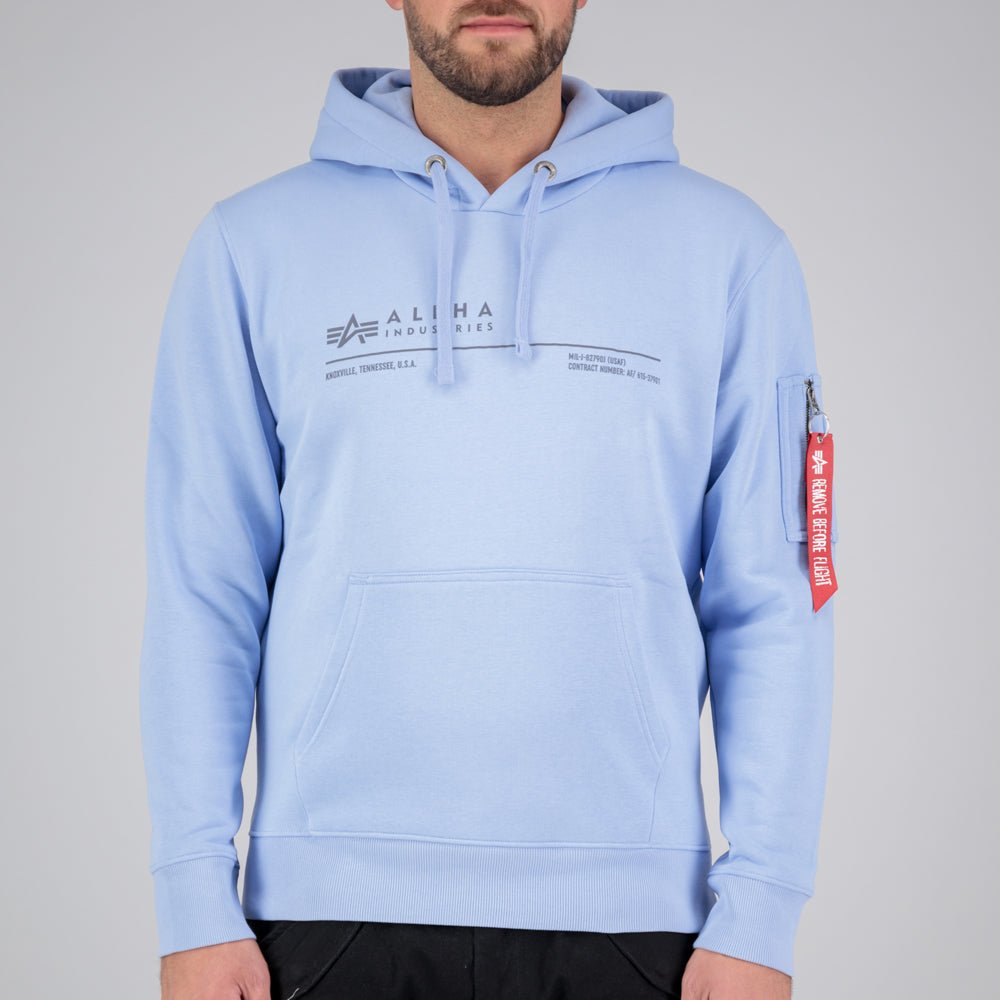 ALPHA INDUSTRIES AI REFLECTIVE HOODY Herren Kapuzenpullover - Alpha Industries - SAGATOO - 4059146580903