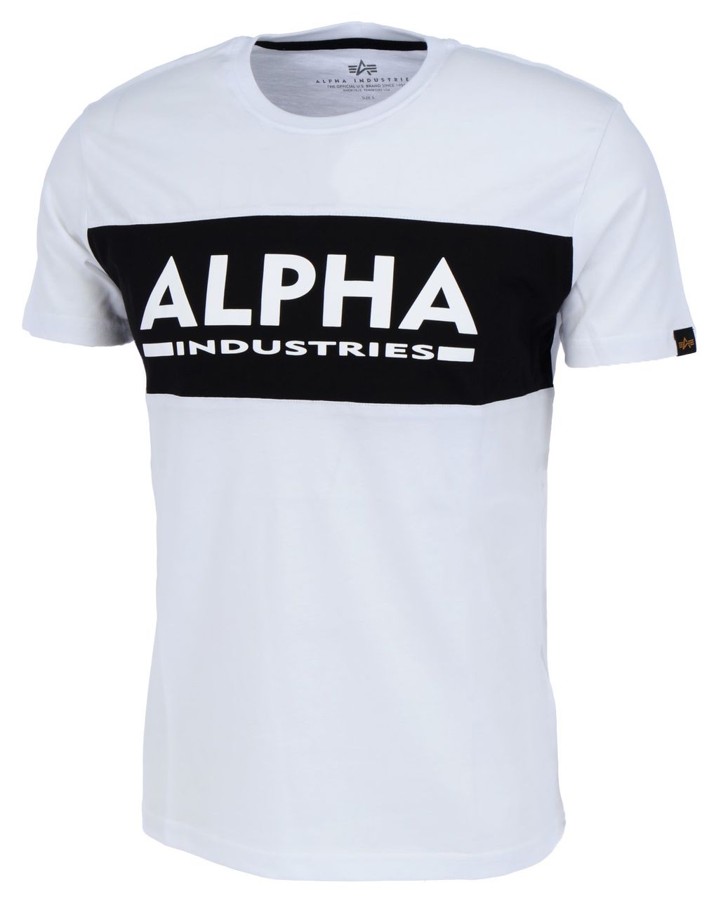 ALPHA INDUSTRIES ALPHA INLAY T Herren T-Shirt - Alpha Industries - SAGATOO - 4059146132126
