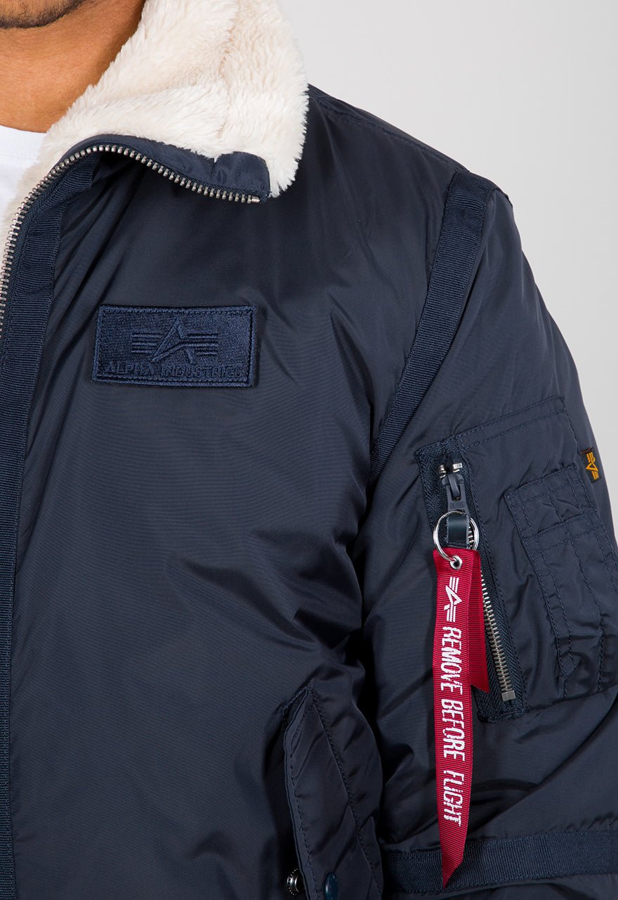 ALPHA INDUSTRIES B15-3 TT Herren gefütterte Bomberjacke - Alpha Industries - SAGATOO - 4059146338160