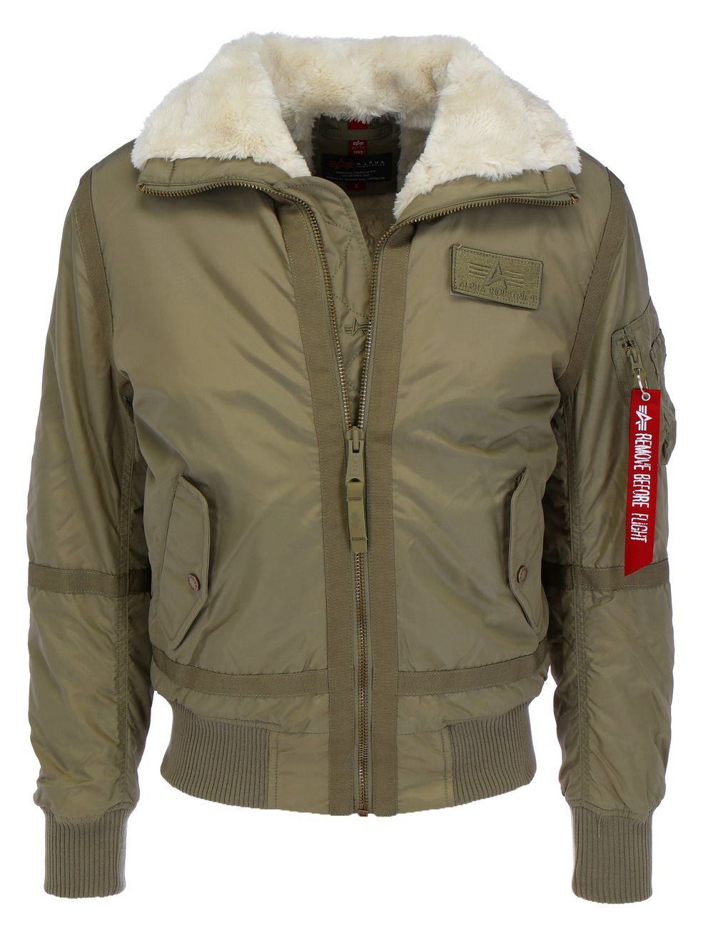 ALPHA INDUSTRIES B15-3 TT Herren gefütterte Bomberjacke - Alpha Industries - SAGATOO - 4059146338160