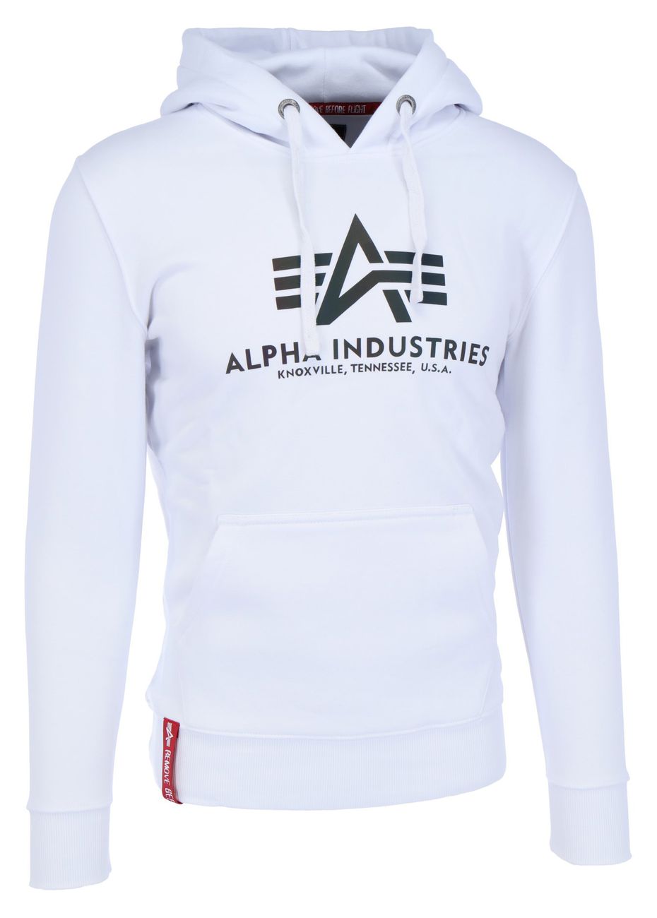 ALPHA INDUSTRIES BASIC HOODY RAINBOW REFLECTIVE PRINT Herren Kapuzenpullover - Alpha Industries - SAGATOO - 4059146373574