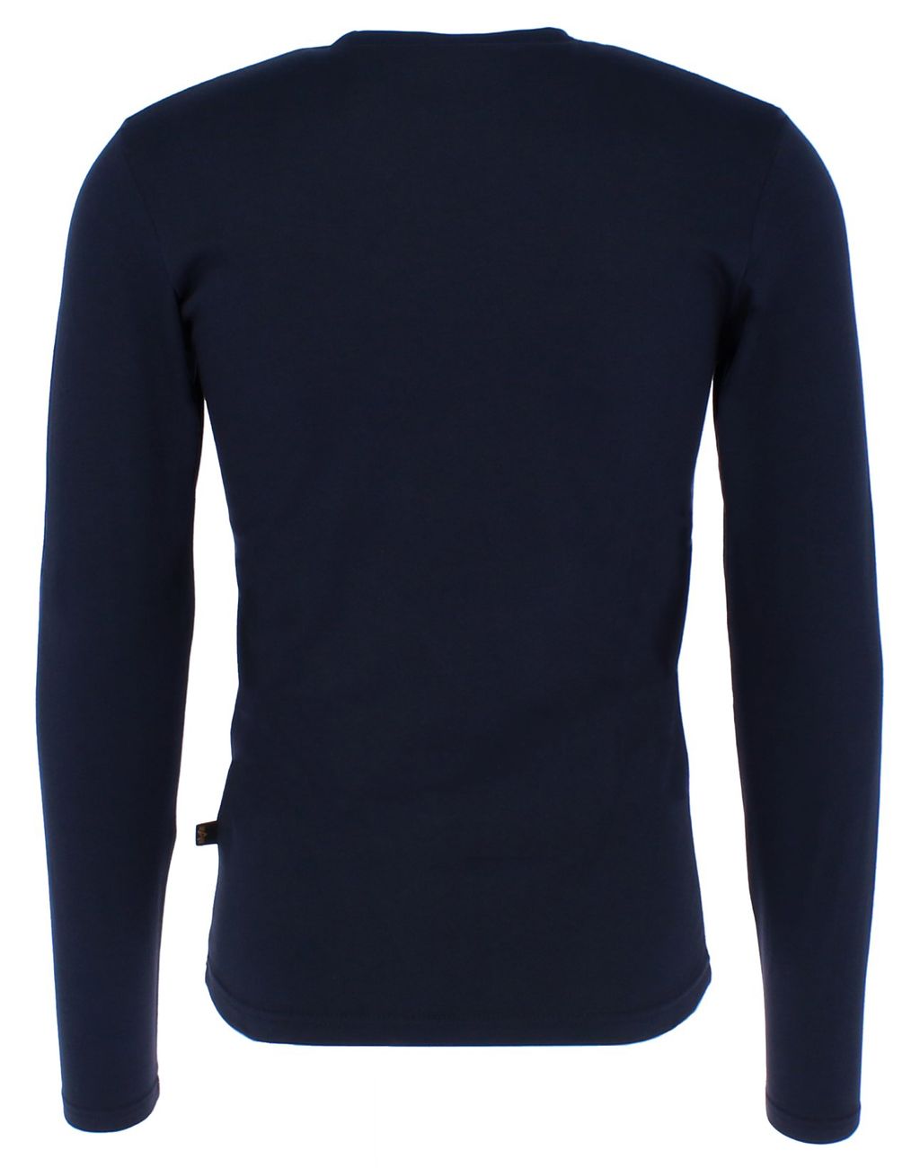 ALPHA INDUSTRIES Basic LS Small Logo Herren Langarmshirt - Alpha Industries - SAGATOO - 4059146243969