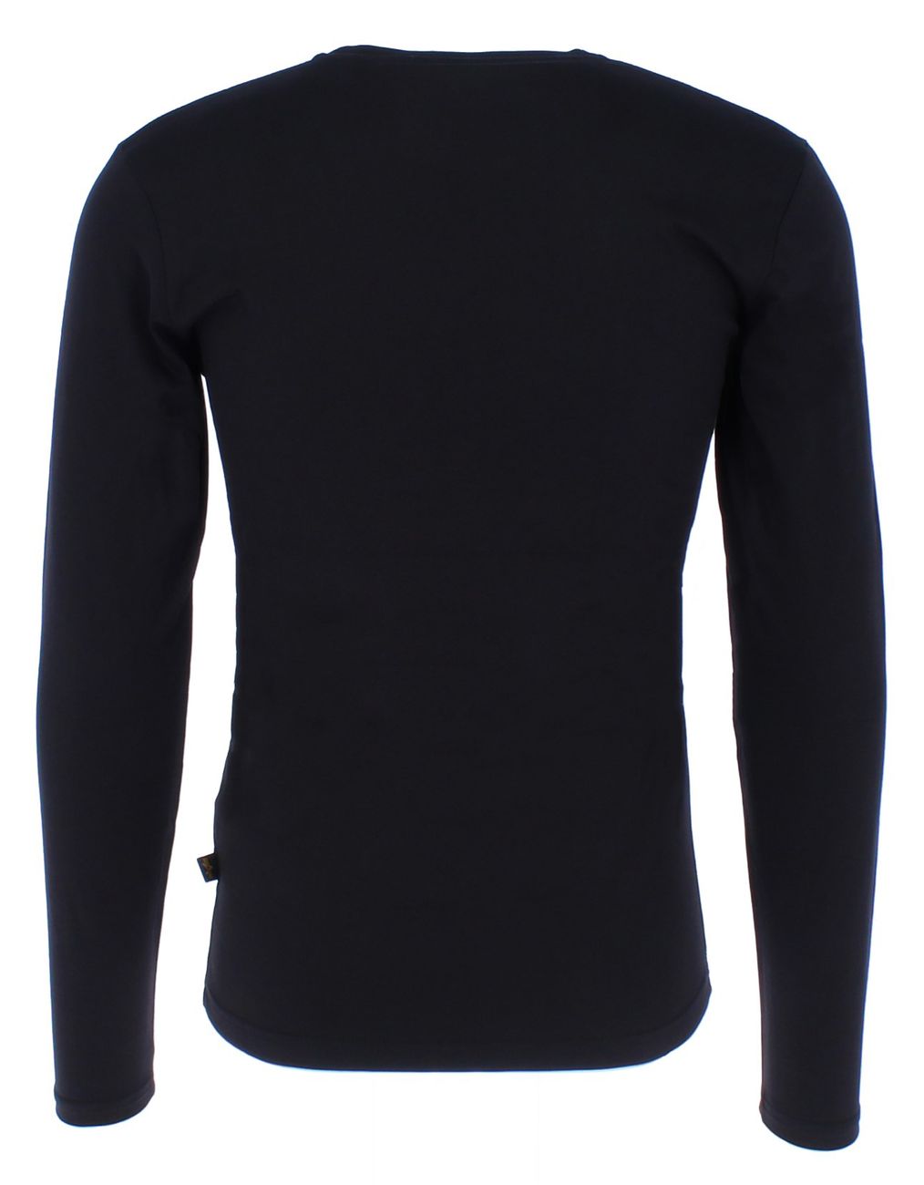 ALPHA INDUSTRIES Basic LS Small Logo Herren Langarmshirt - Alpha Industries - SAGATOO - 4059146243969