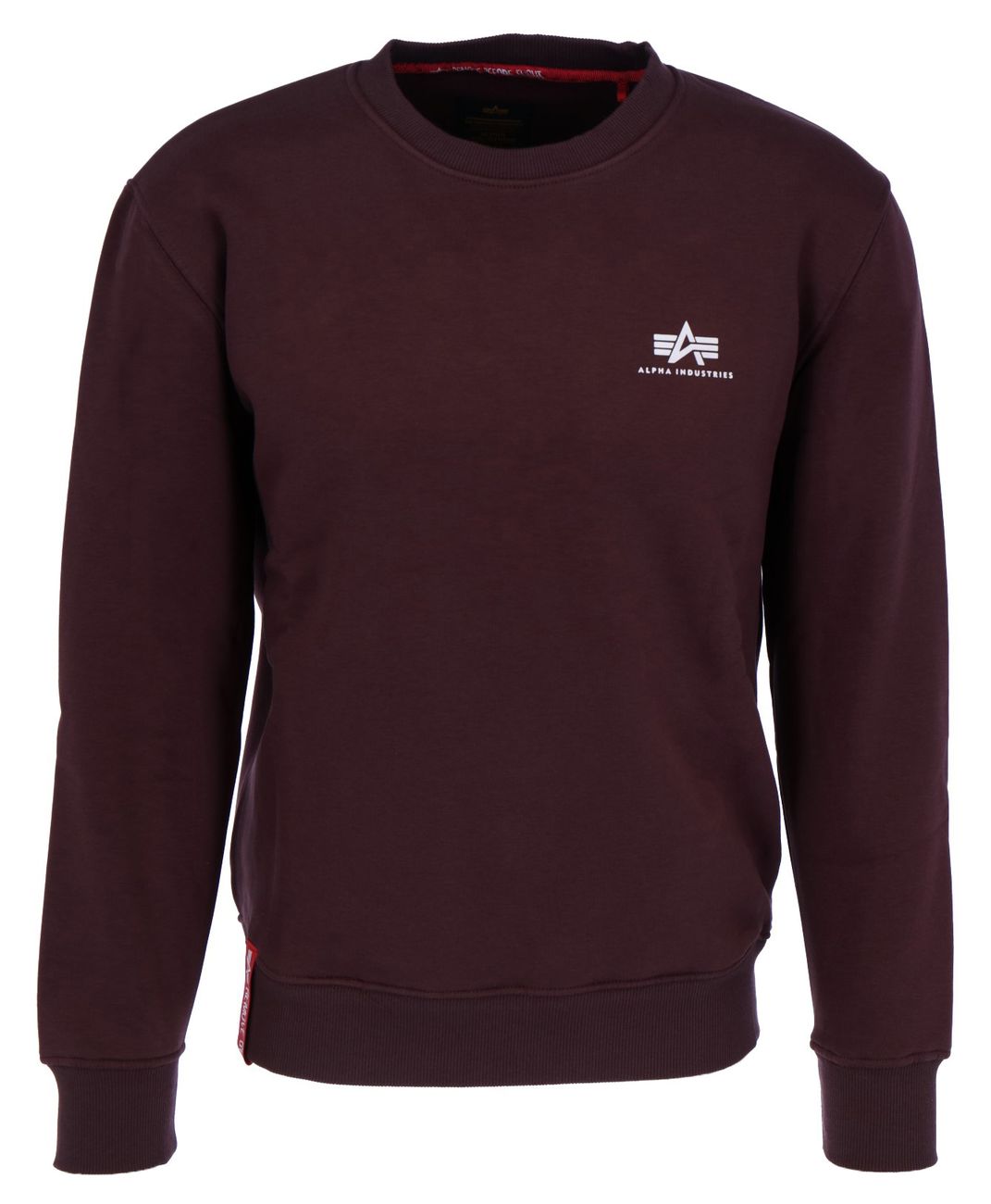 ALPHA INDUSTRIES BASIC SWEATER SMALL LOGO Herren Sweater - Alpha Industries - SAGATOO - 4059146142361
