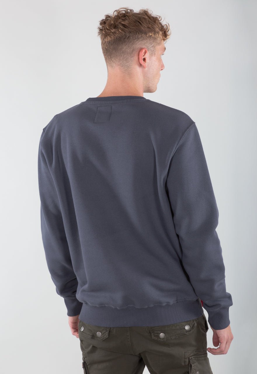 ALPHA INDUSTRIES BASIC SWEATER SMALL LOGO Herren Sweater - Alpha Industries - SAGATOO - 4059146163021