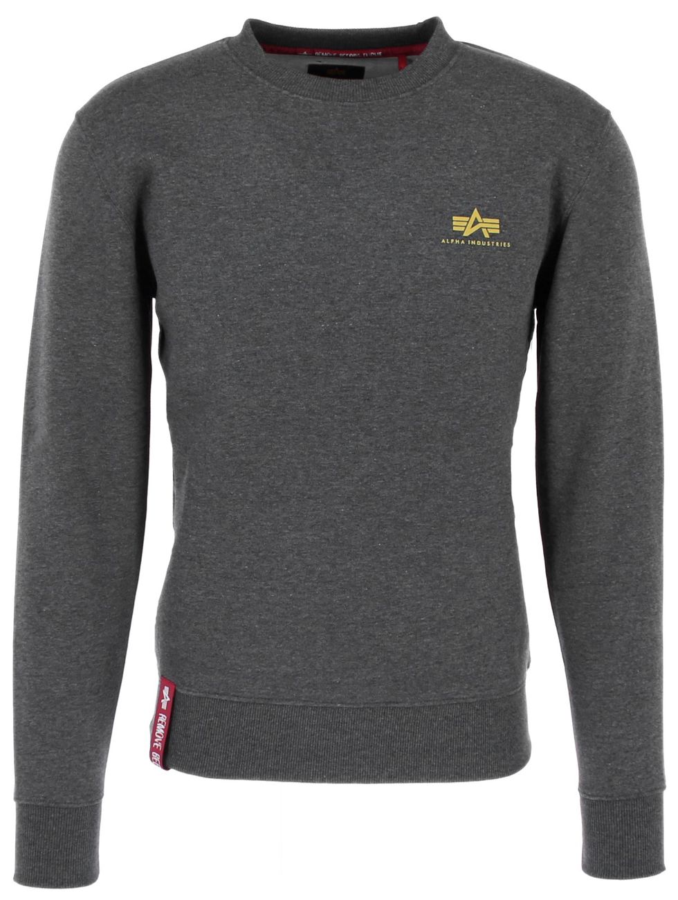 ALPHA INDUSTRIES BASIC SWEATER SMALL LOGO Herren Sweater - Alpha Industries - SAGATOO - 4059146267330