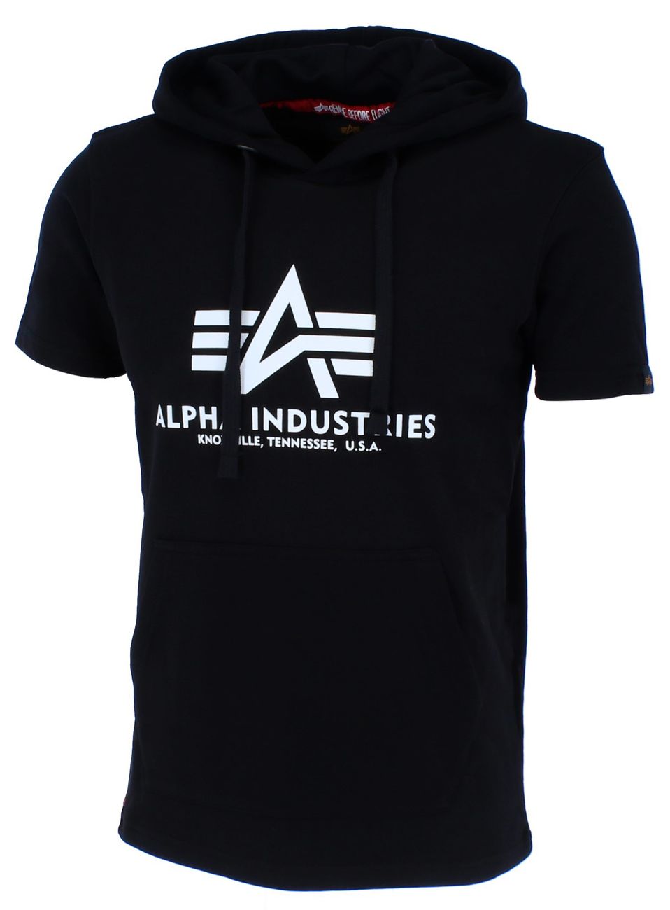 ALPHA INDUSTRIES BASIC T HOODED Herren Kapuzen T-Shirt 126507 - Alpha Industries - SAGATOO - 4059146394036
