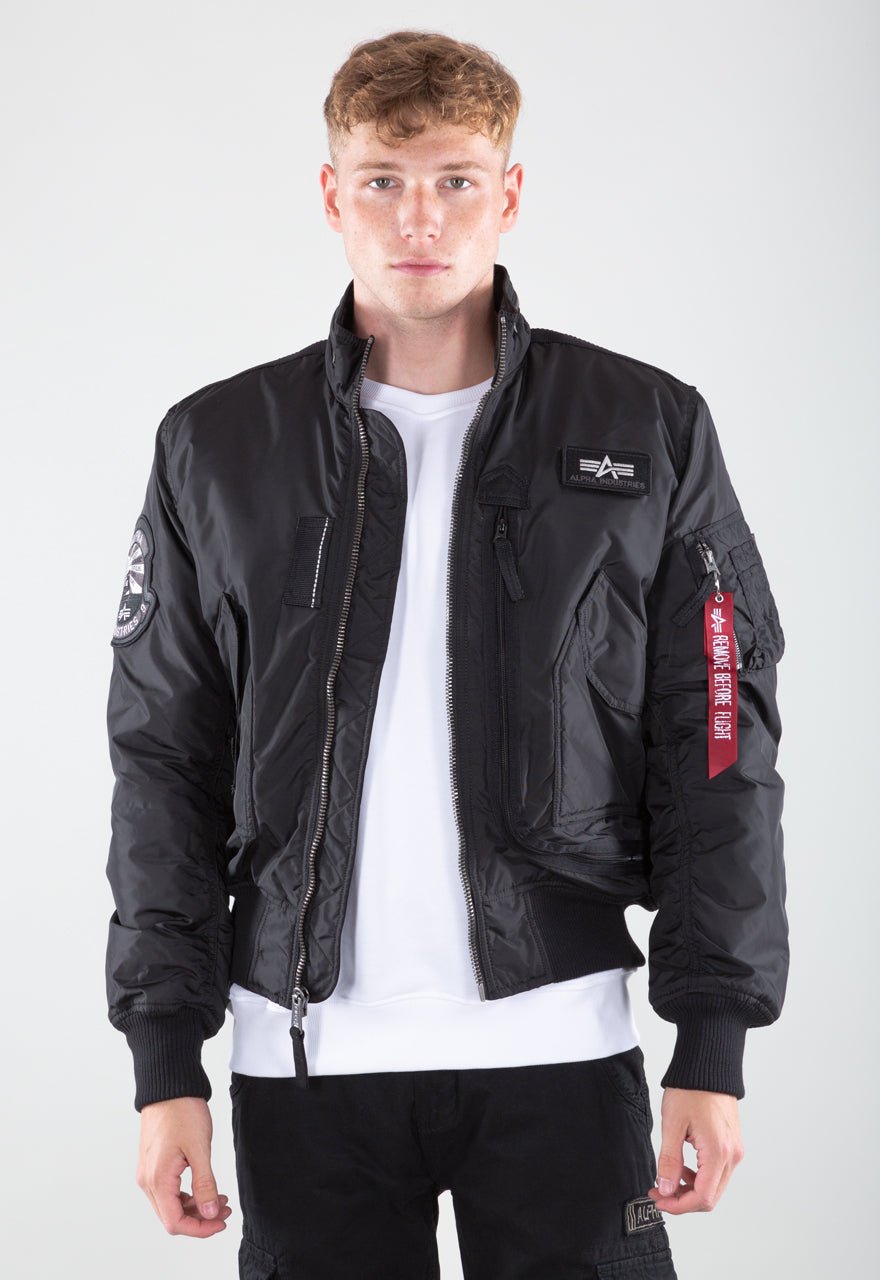 ALPHA INDUSTRIES ENGINE 103101 Herren Fliegerjacke - Alpha Industries - SAGATOO - 4260423663213