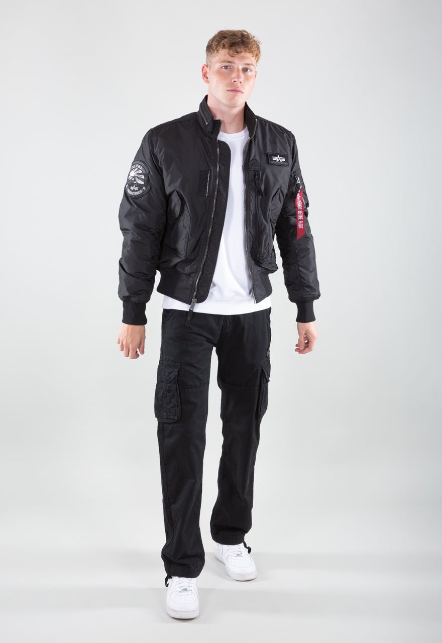 ALPHA INDUSTRIES ENGINE 103101 Herren Fliegerjacke - Alpha Industries - SAGATOO - 4260423663213