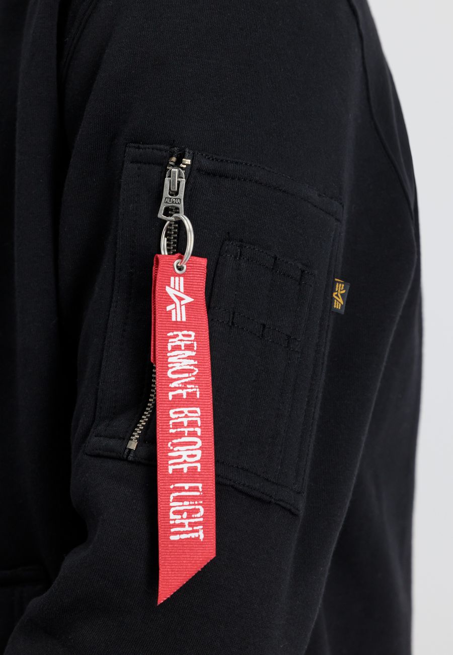 ALPHA INDUSTRIES FIGHTER SQUADRON HOODY Herren Kapuzenpullover - Alpha Industries - SAGATOO - 4059146580330