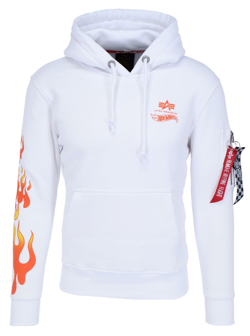ALPHA INDUSTRIES FLAME HOODY Herren Kapuzenpullover - Alpha Industries - SAGATOO - 4059146441679