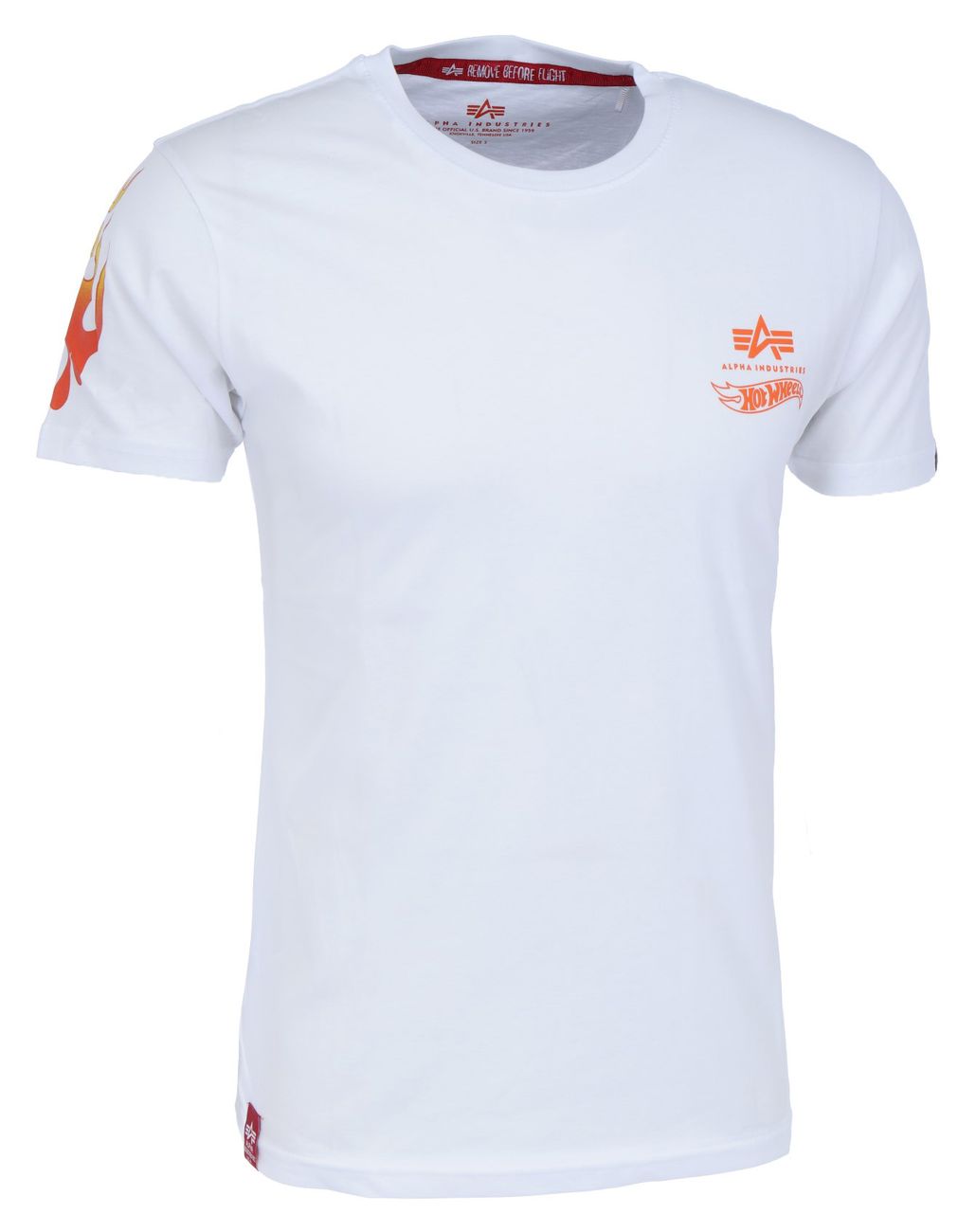 ALPHA INDUSTRIES FLAME T Herren T-Shirt - Alpha Industries - SAGATOO - 4059146442805