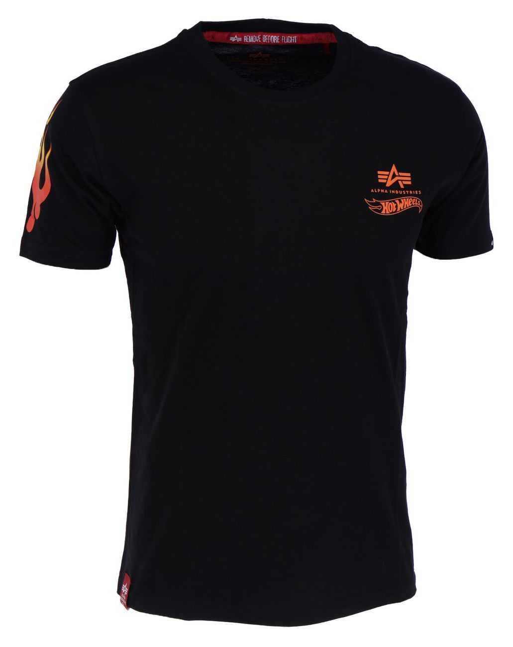 ALPHA INDUSTRIES FLAME T Herren T-Shirt - Alpha Industries - SAGATOO - 4059146442805