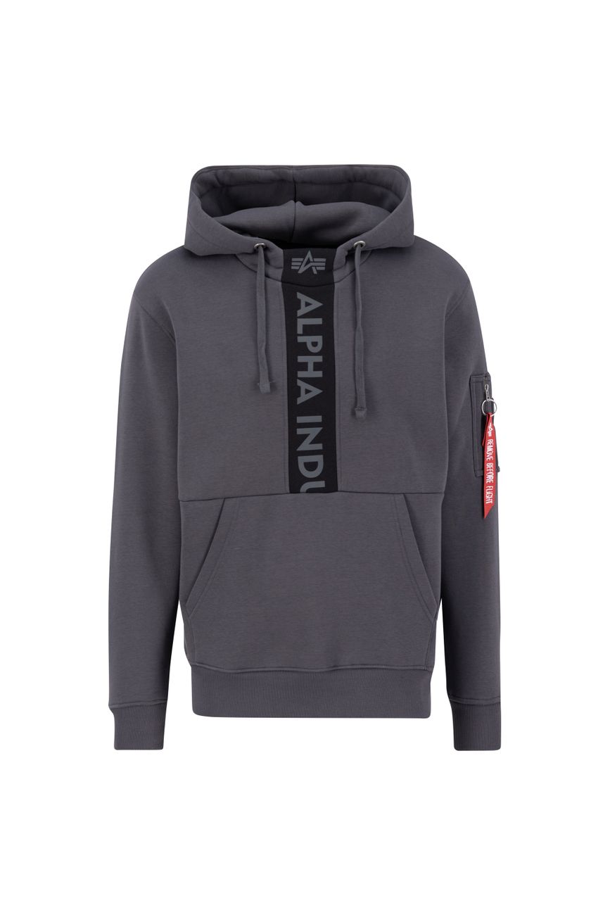 ALPHA INDUSTRIES FRONT PRINT HOODY Herren Kapuzenpullover - Alpha Industries - SAGATOO - 4059146695669