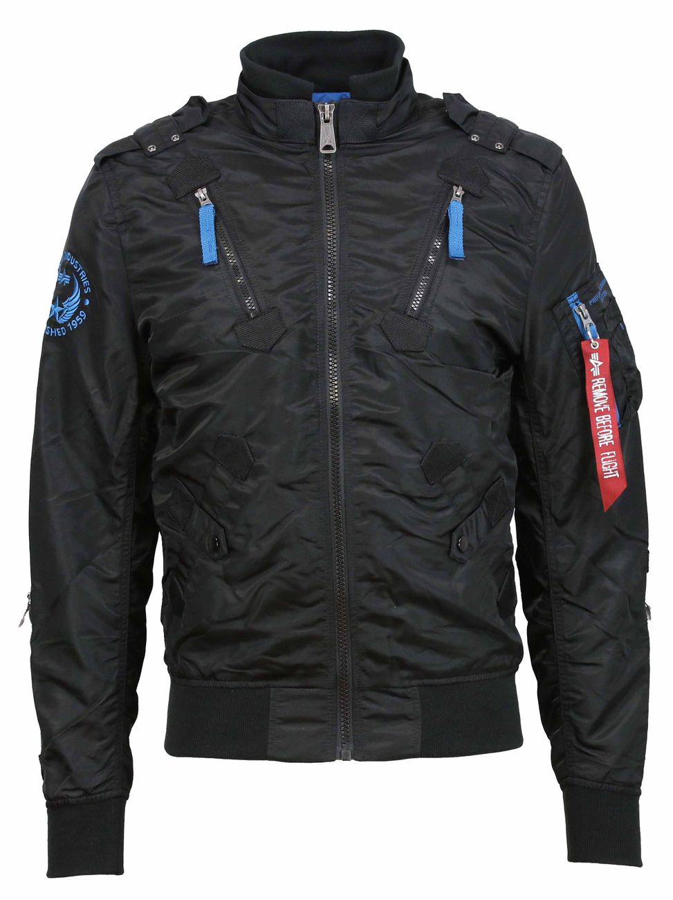 Alpha Industries Herren Bomberjacke Falcon II - Alpha Industries - SAGATOO - 4260384854644