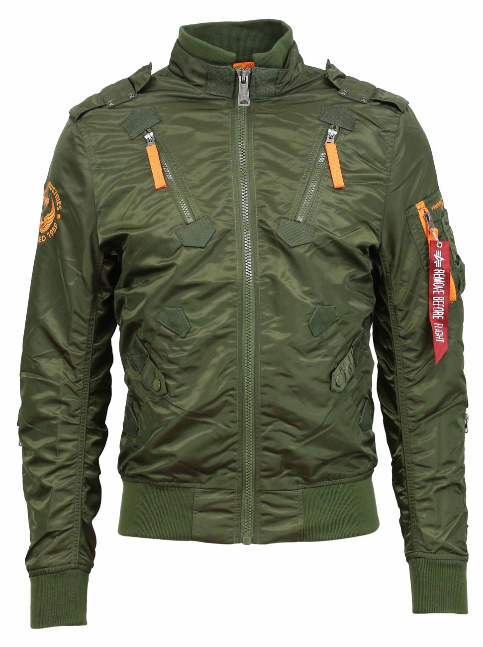 Alpha Industries Herren Bomberjacke Falcon II - Alpha Industries - SAGATOO - 4260384854644