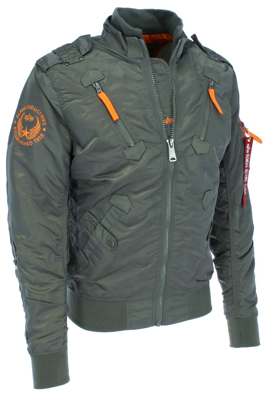 Alpha Industries Herren Bomberjacke Falcon II - Alpha Industries - SAGATOO - 4260384854644