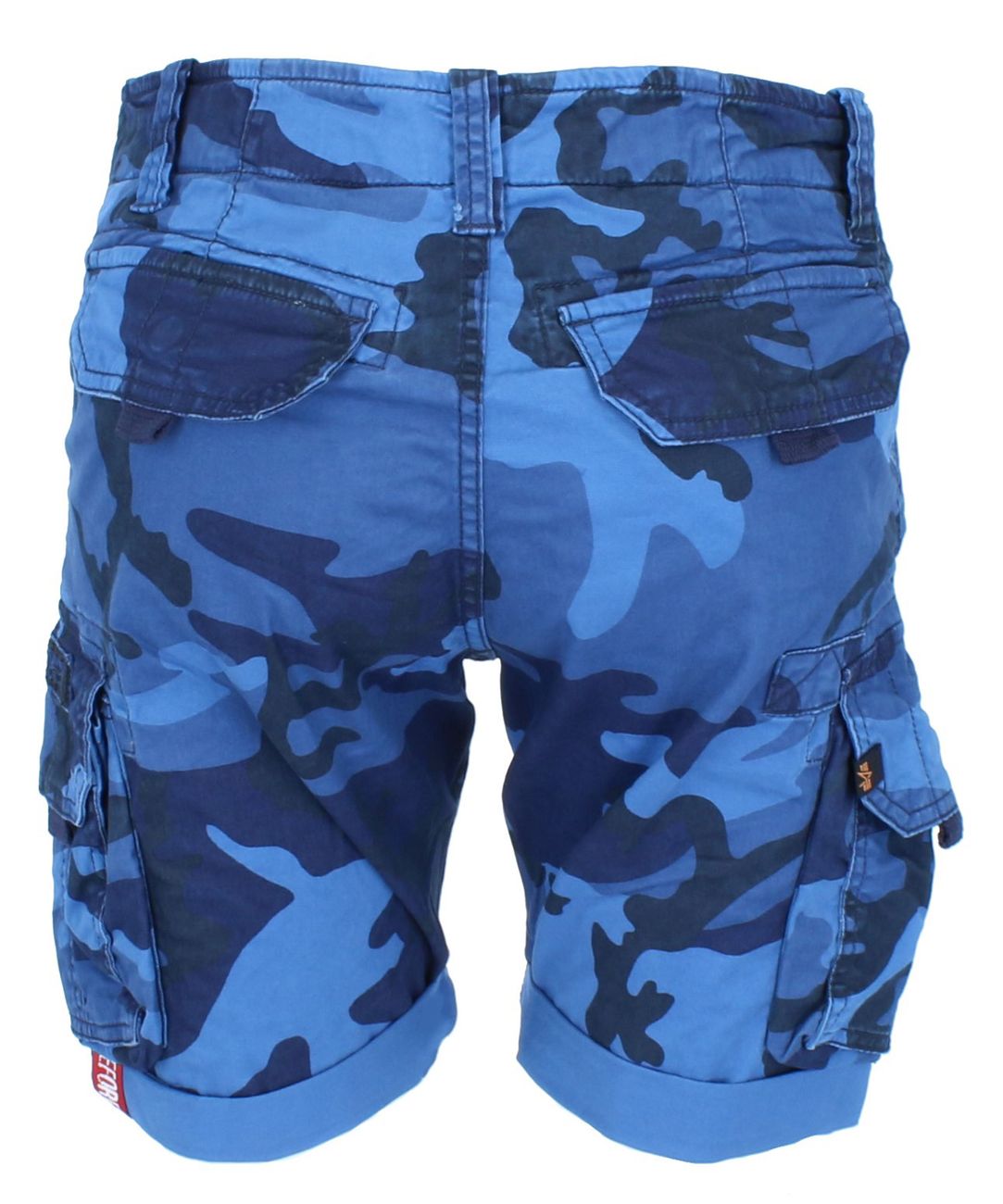 ALPHA INDUSTRIES Herren Crew Short Camo - Alpha Industries - SAGATOO - 4059146181919