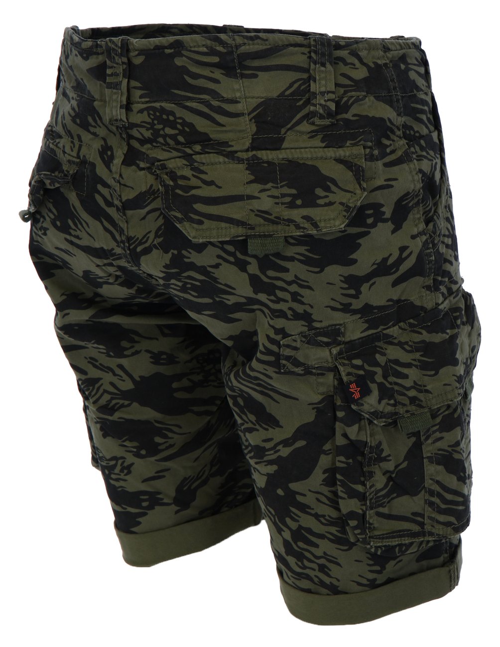 ALPHA INDUSTRIES Herren Crew Short Camo - Alpha Industries - SAGATOO - 4059146513628