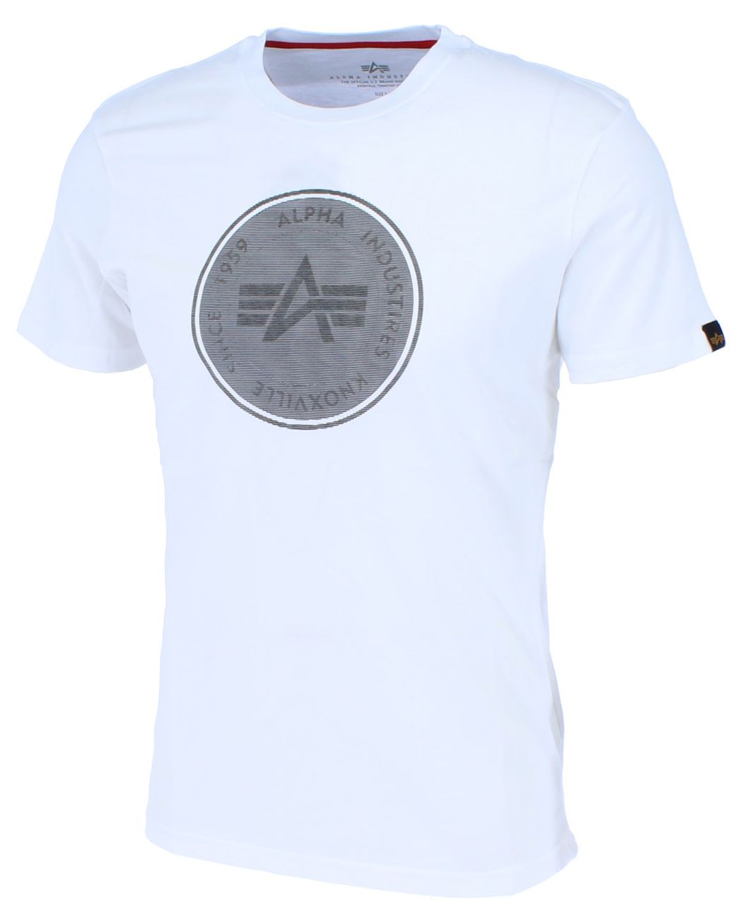ALPHA INDUSTRIES HOLOGRAM T Herren T-Shirt Knoxville Since 1959 - Alpha Industries - SAGATOO - 4059146280957