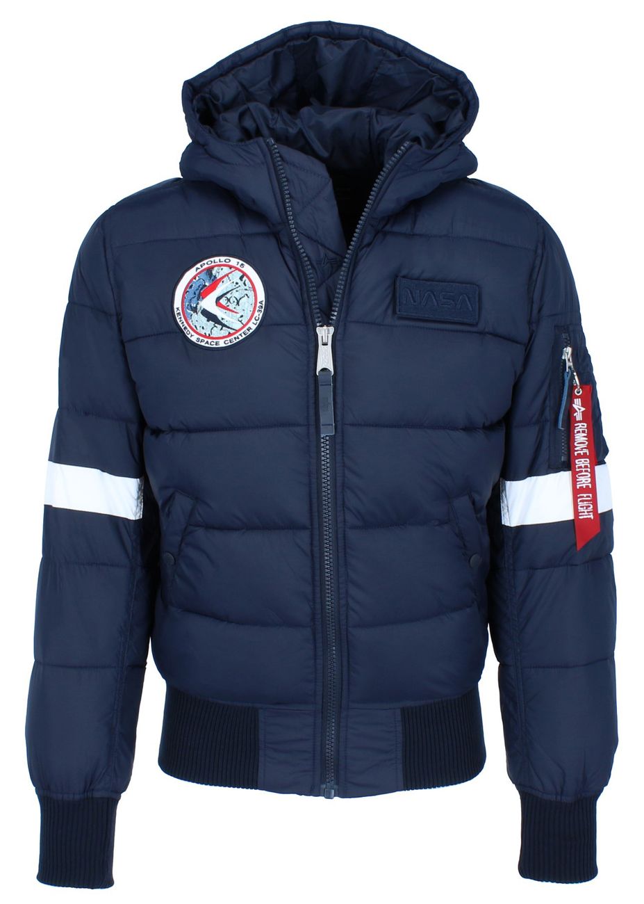 ALPHA INDUSTRIES Hooded Puffer FD Nasa Herren Winterjacke - Alpha Industries - SAGATOO - 4059146232307