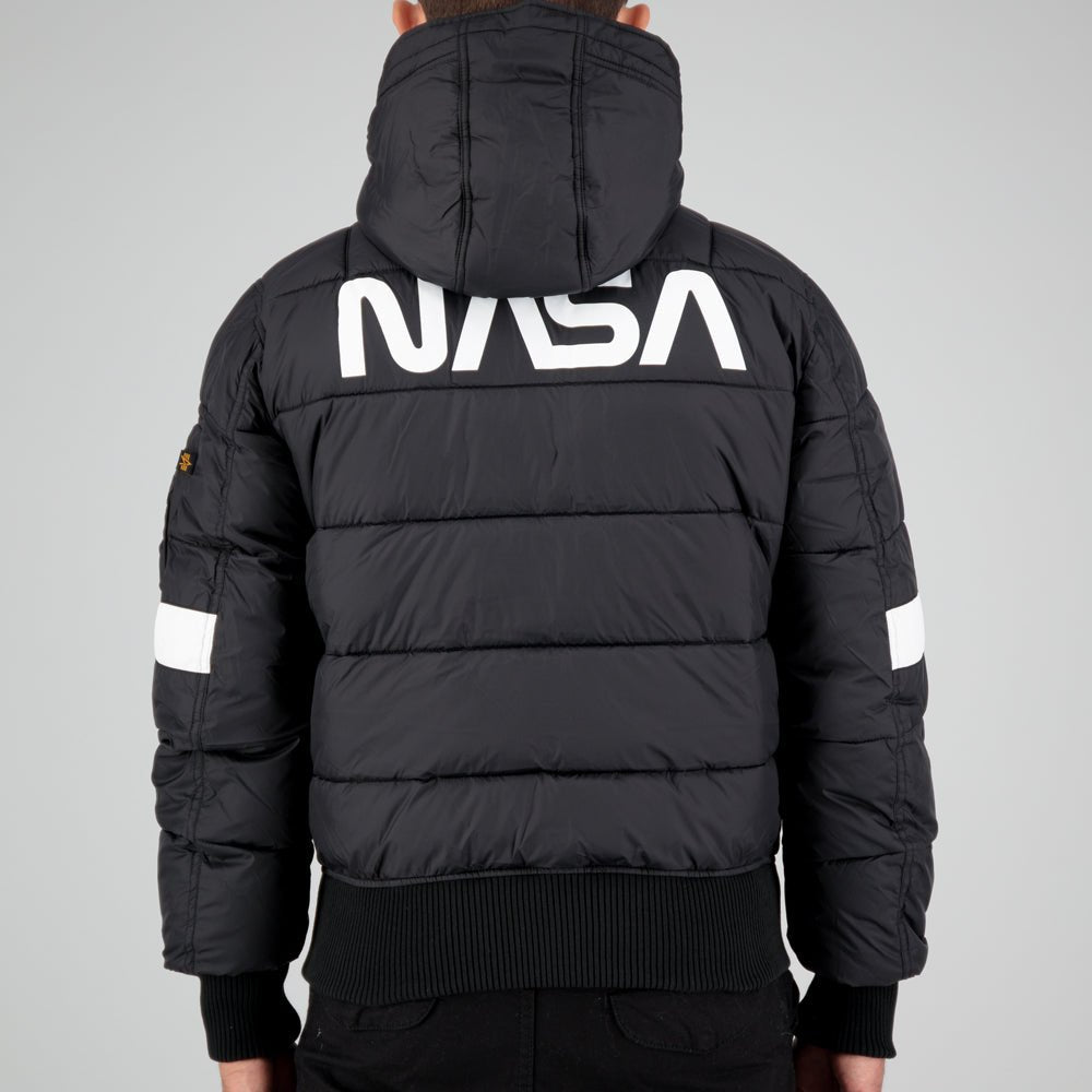 ALPHA INDUSTRIES Hooded Puffer FD Nasa Herren Winterjacke - Alpha Industries - SAGATOO - 4059146338139
