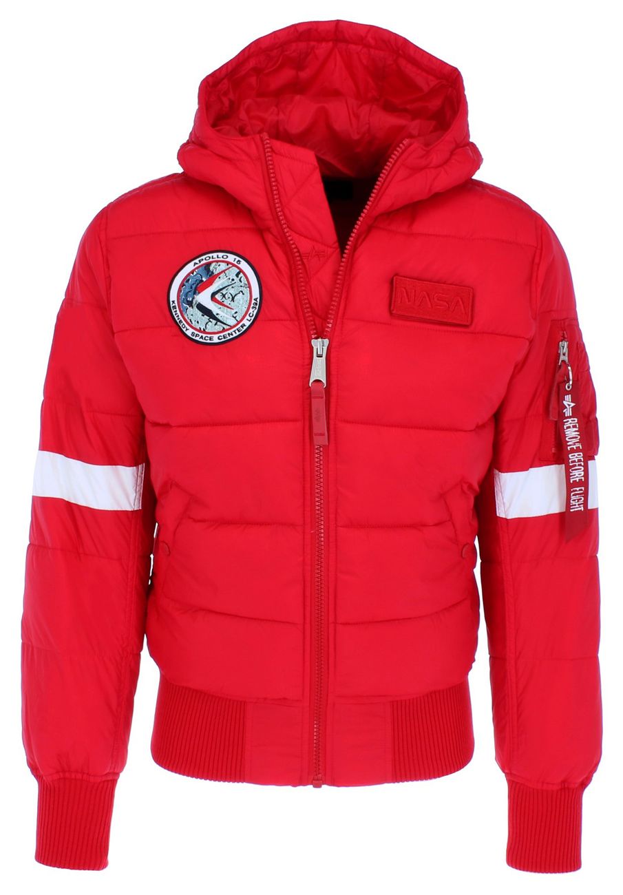 ALPHA INDUSTRIES Hooded Puffer FD Nasa Herren Winterjacke - Alpha Industries - SAGATOO - 4059146338139