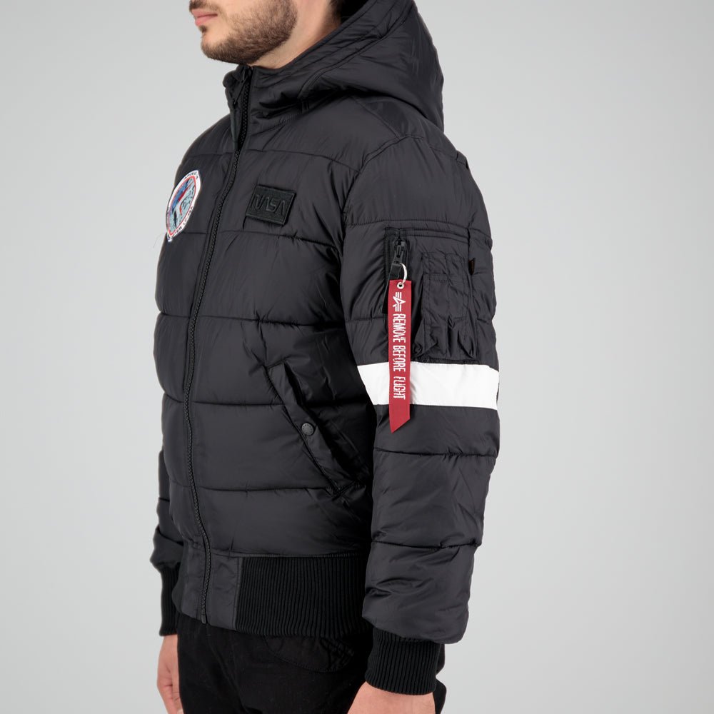 ALPHA INDUSTRIES Hooded Puffer FD Nasa Herren Winterjacke - Alpha Industries - SAGATOO - 4059146338139