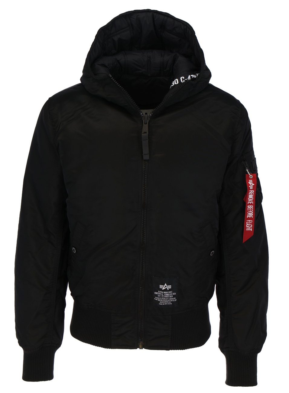 ALPHA INDUSTRIES Hooded Puffer FD Reversible Herren Daunen Wendejacke - Alpha Industries - SAGATOO - 4059146452613