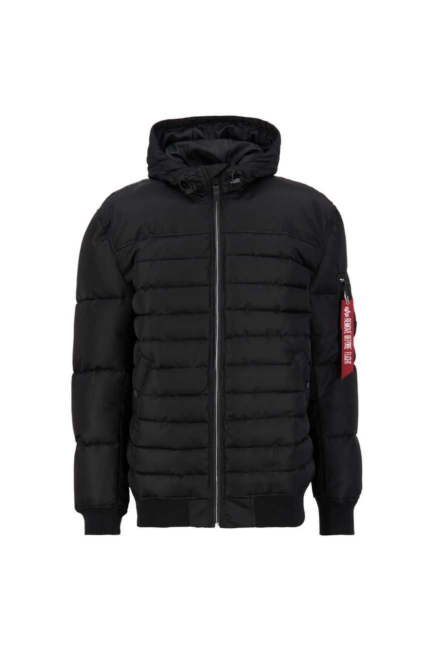 ALPHA INDUSTRIES HOODED PUFFER FN Herren Jacke - Alpha Industries - SAGATOO - 4059146686148