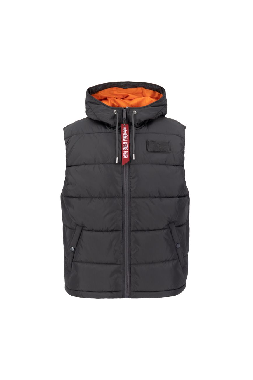 ALPHA INDUSTRIES HOODED PUFFER VEST FD Herren gesteppte Weste - Alpha Industries - SAGATOO - 4059146619139
