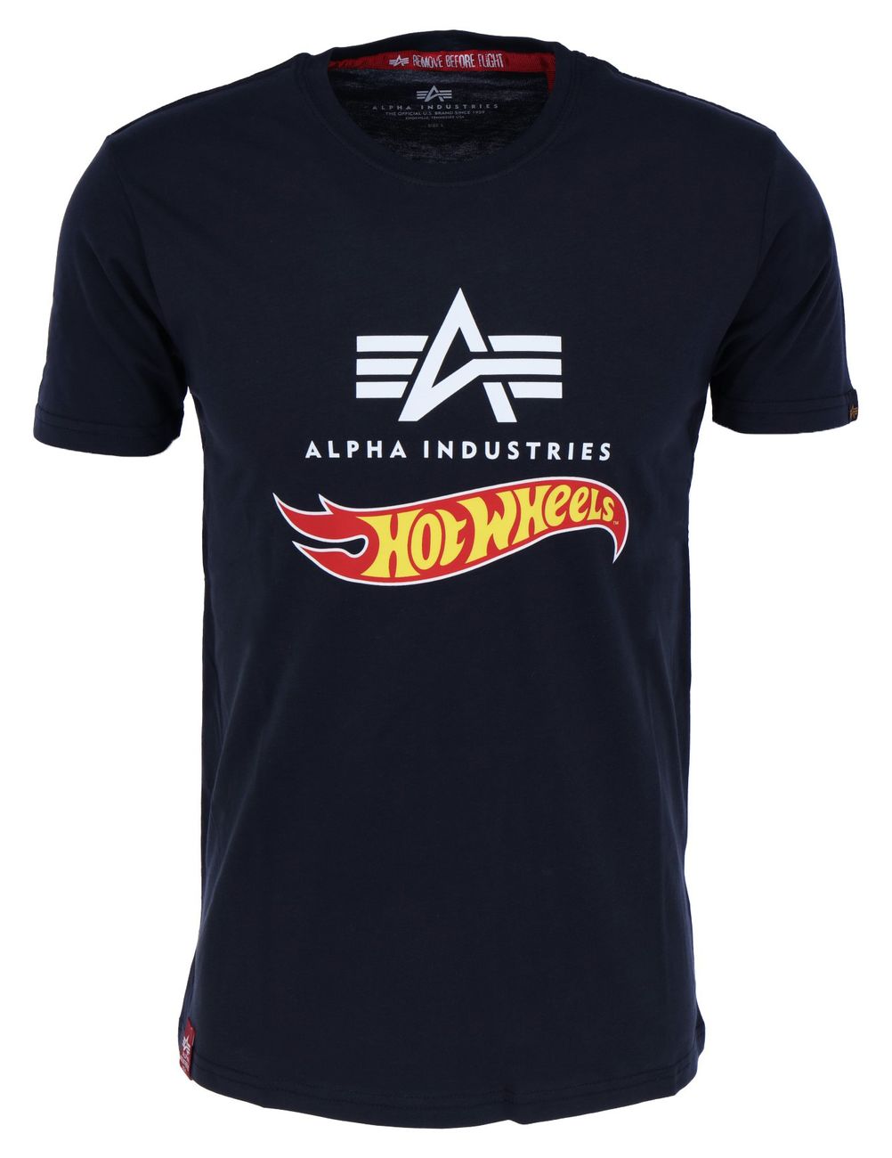 ALPHA INDUSTRIES HOT WHEELS FLAG T Herren T-Shirt - Alpha Industries - SAGATOO - 4059146442508