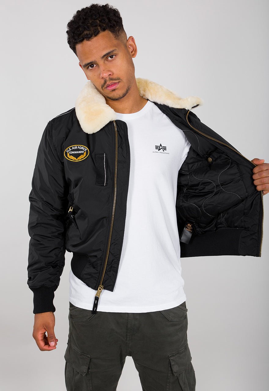 ALPHA INDUSTRIES Injector III Air Force Herren Bomberjacke - Alpha Industries - SAGATOO - 4059146337903