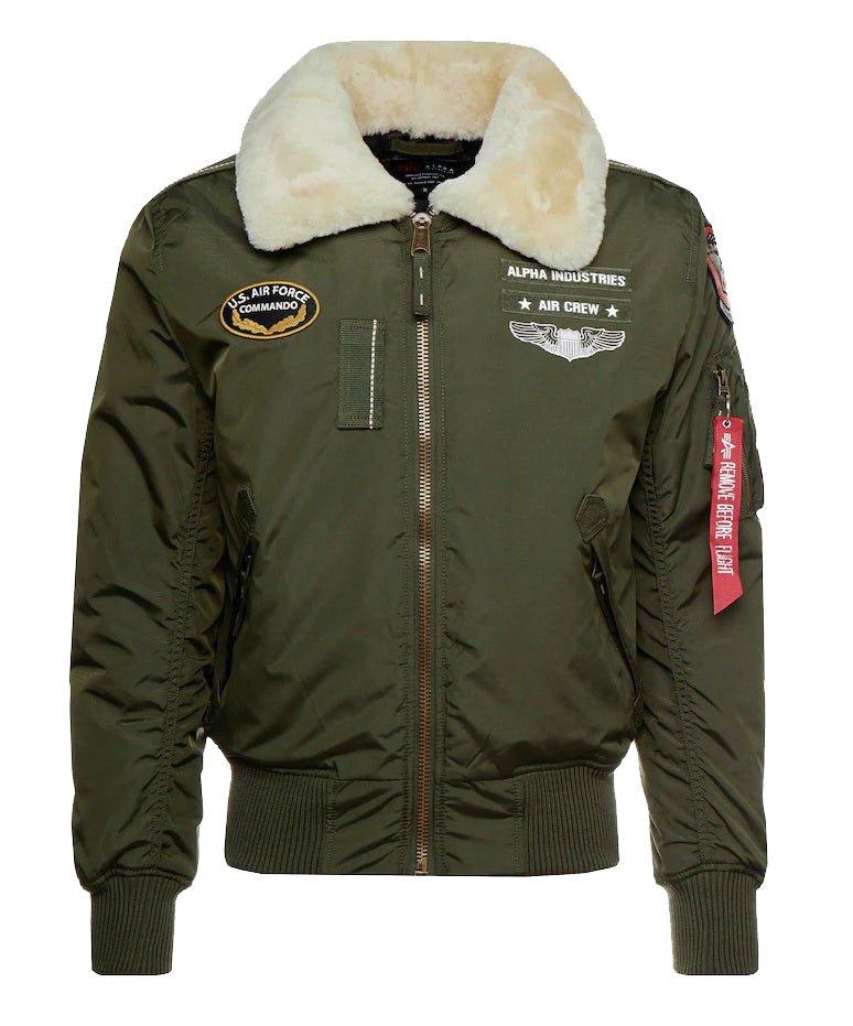 ALPHA INDUSTRIES Injector III Air Force Herren Bomberjacke - Alpha Industries - SAGATOO - 4059146452446