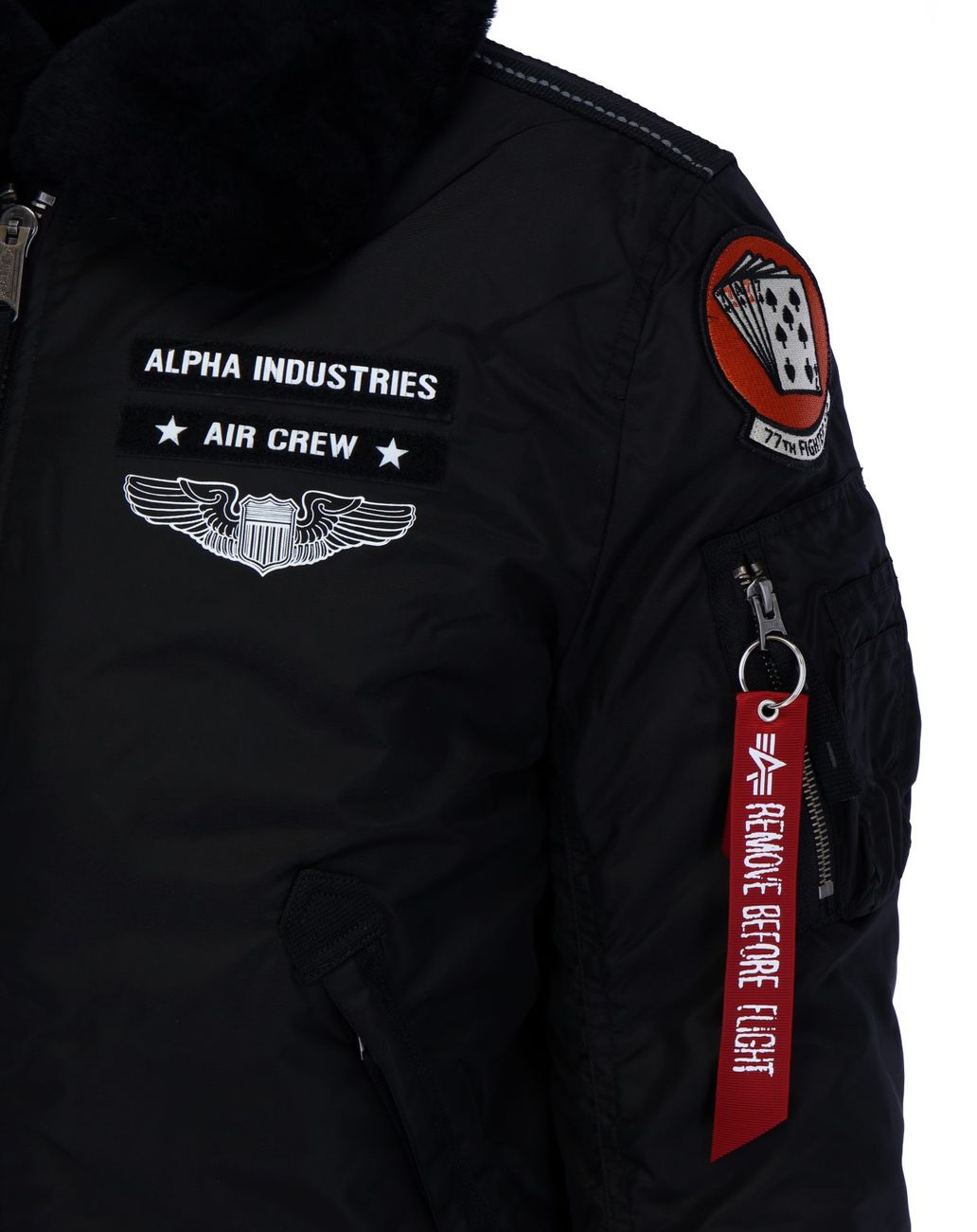ALPHA INDUSTRIES Injector III Air Force Herren Bomberjacke - Alpha Industries - SAGATOO - 4059146452446