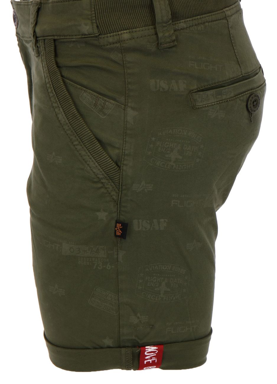 ALPHA INDUSTRIES KEROSENE ALL OVER SHORT Herren Shorts - Alpha Industries - SAGATOO - 4059146296996
