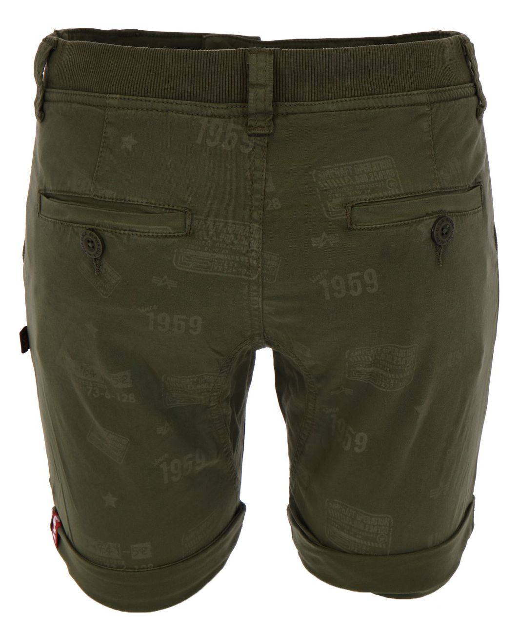 ALPHA INDUSTRIES KEROSENE ALL OVER SHORT Herren Shorts - Alpha Industries - SAGATOO - 4059146296996
