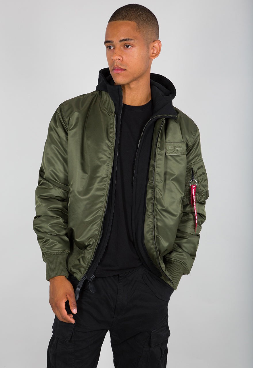 ALPHA INDUSTRIES MA-1 D-TEC Herren Bomberjacke - Alpha Industries - SAGATOO - 4059146208715