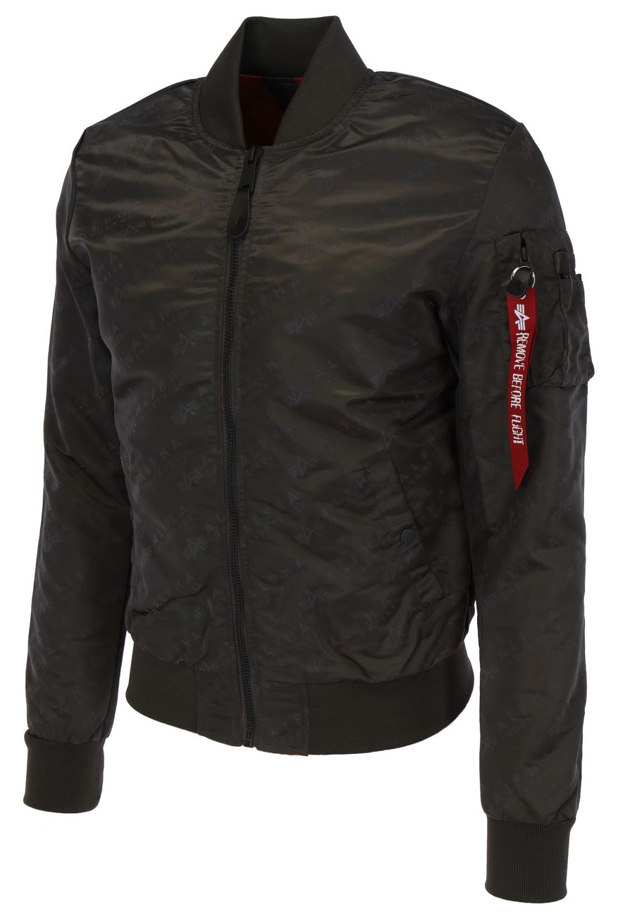 ALPHA INDUSTRIES MA-1 LW AOP RAINBOW REFLECTIVE Herren Bomberjacke - Alpha Industries - SAGATOO - 4059146522286