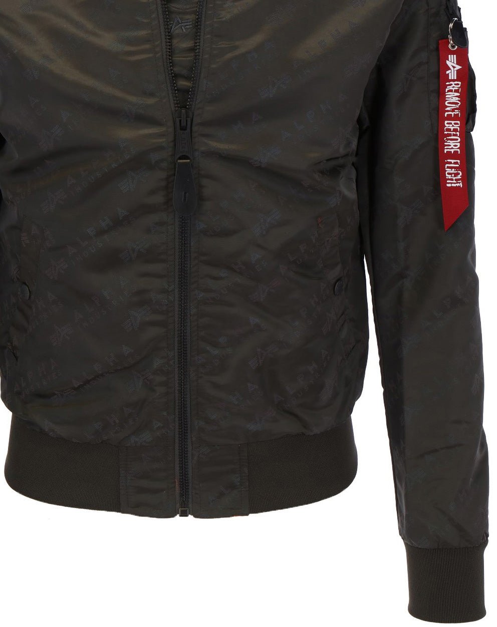 ALPHA INDUSTRIES MA-1 LW AOP RAINBOW REFLECTIVE Herren Bomberjacke - Alpha Industries - SAGATOO - 4059146522286